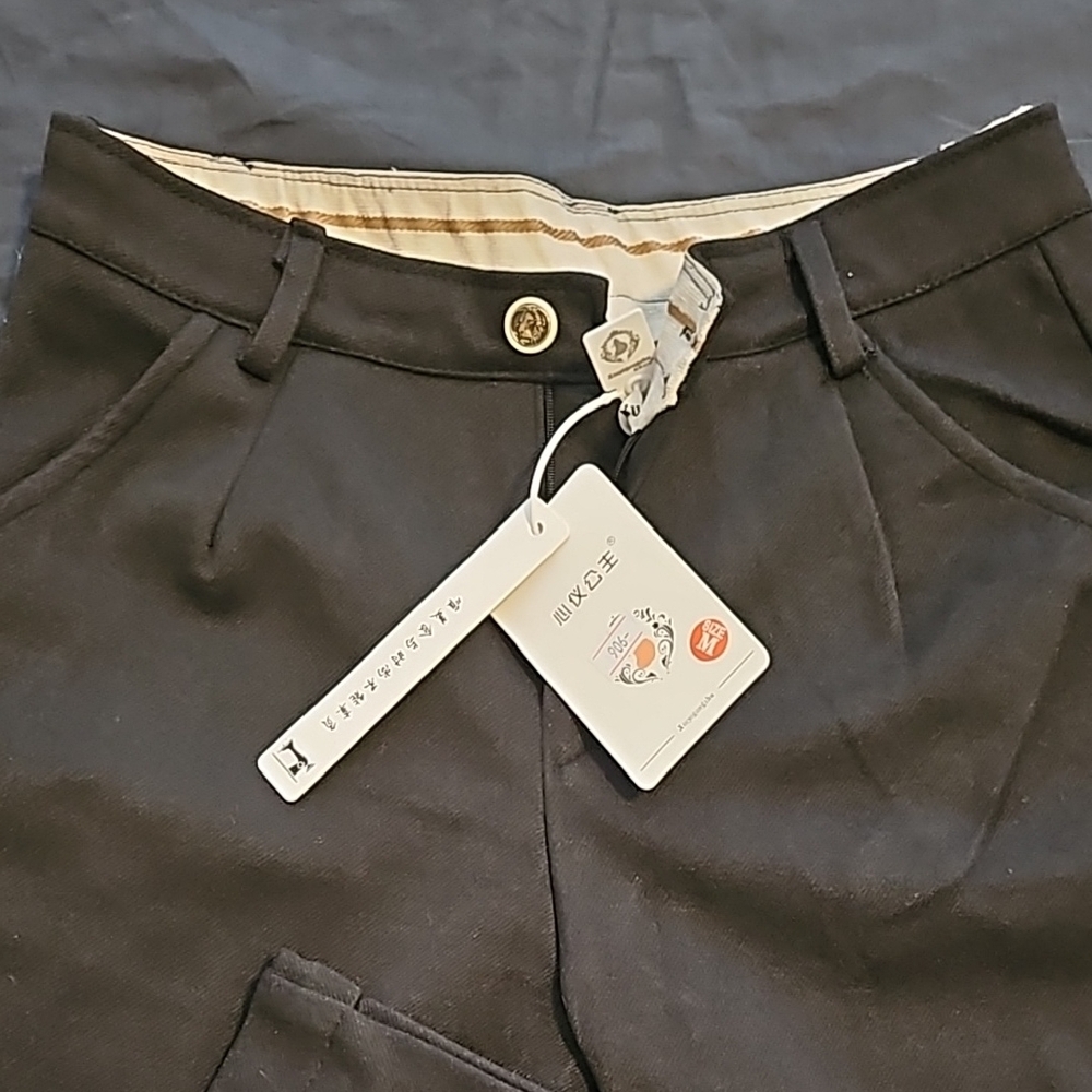 Muji Black Casual Pants